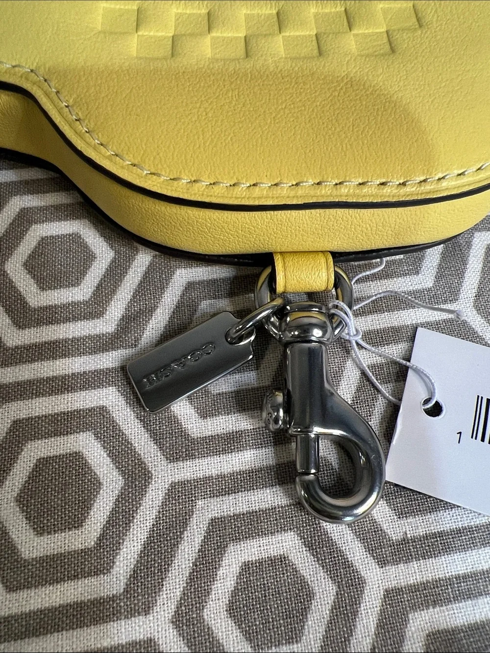 Coach leather car